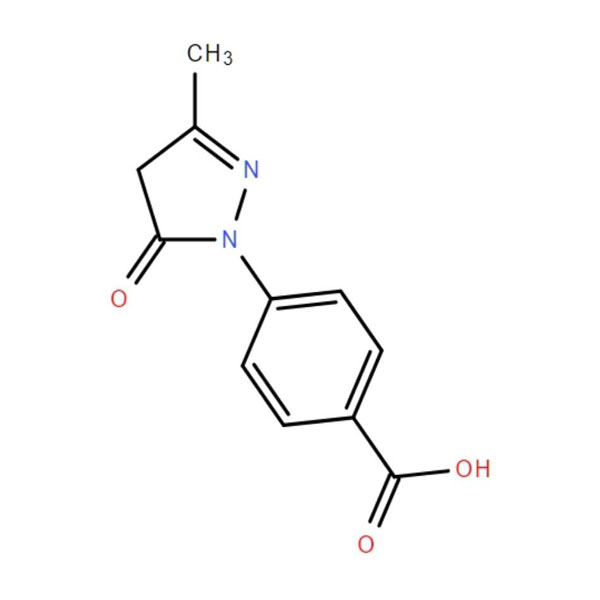 4-(3-Methyl-5-oxo-2-pyrazolin-1-yl)benzoic acid Maquindox CAS 60875-16-3